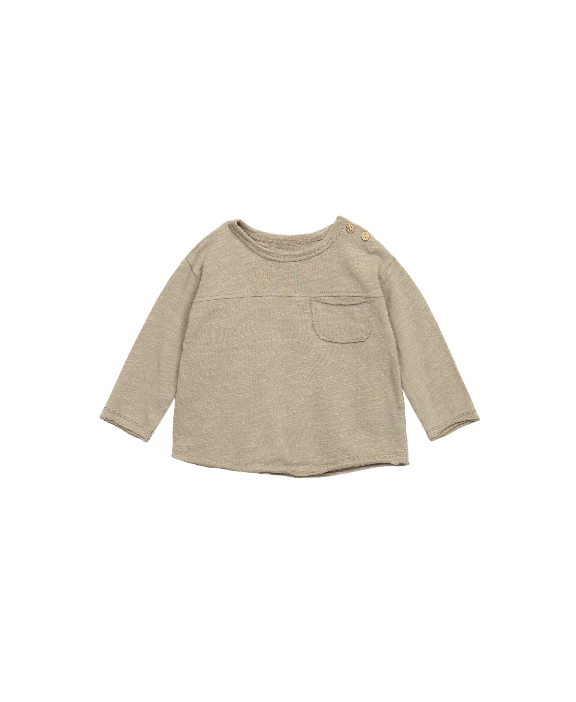T-shirt tortora per neonato