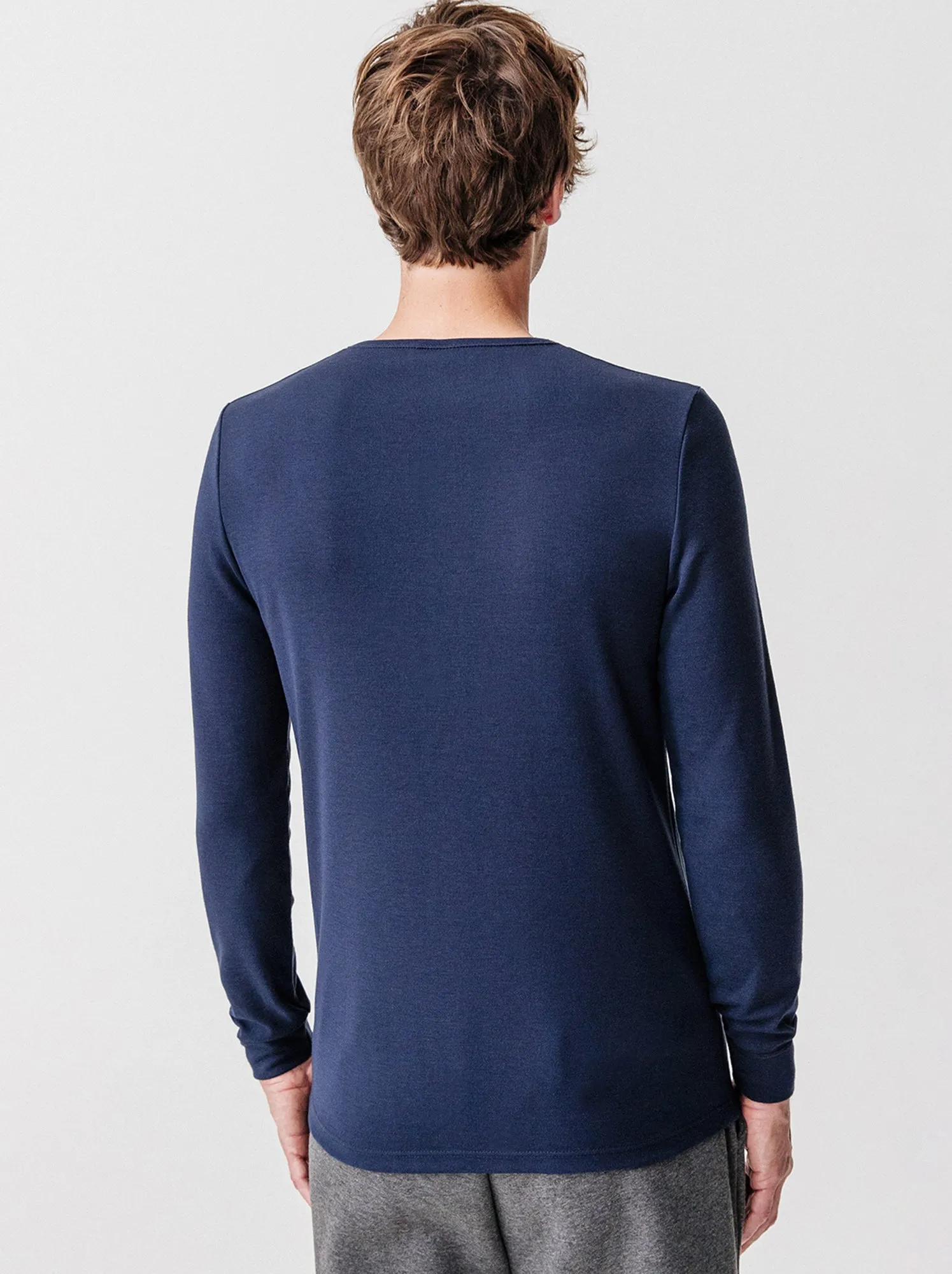 T-shirt 'Damart' termolattile livello 3 - BLU