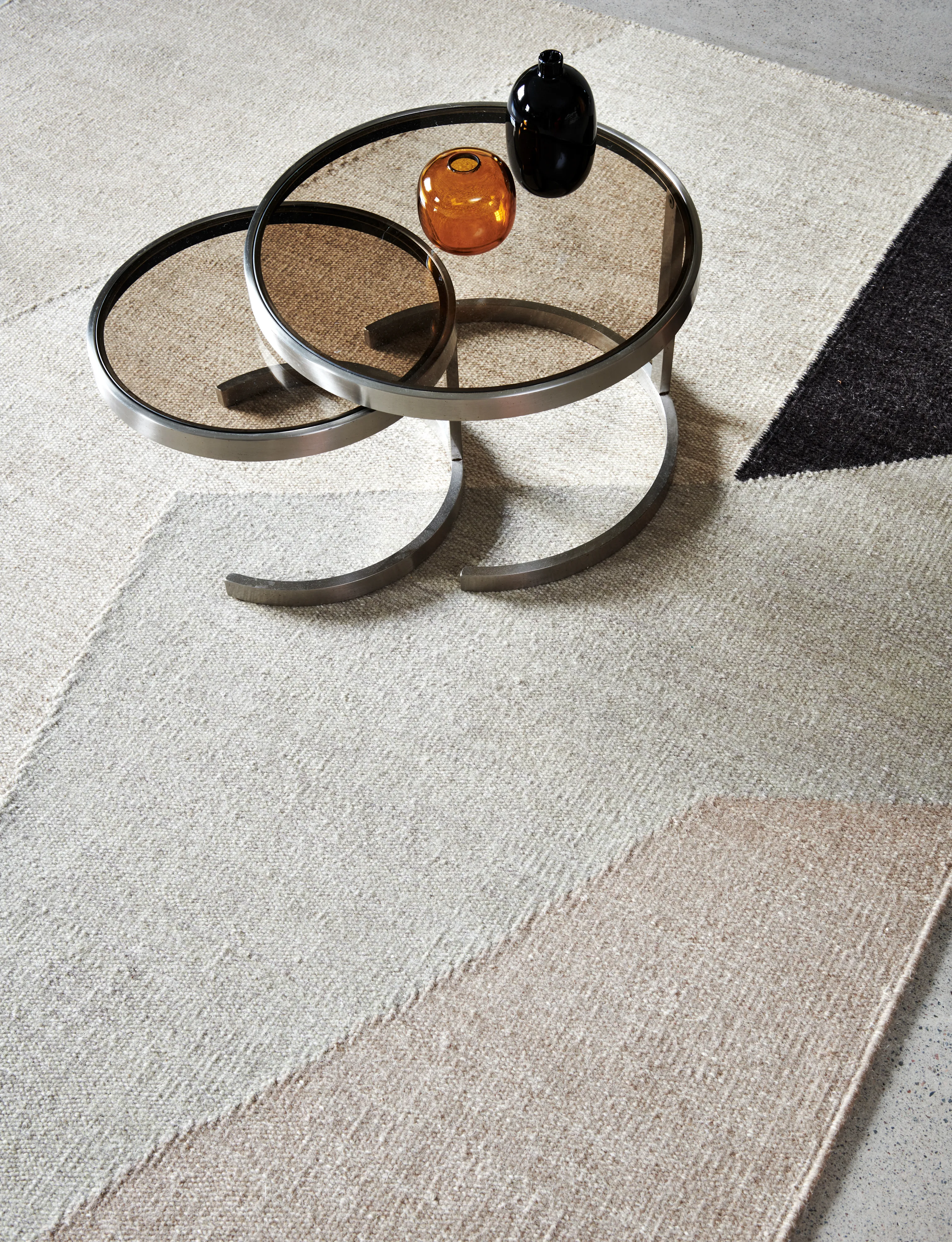 Tappeto in lana Cliff, 200x300 cm.ji{font-size:18px}Beige