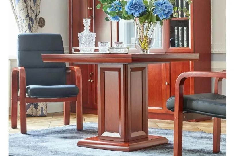 Tavolo riunione quadrato PRESTIGE G610 100 cm