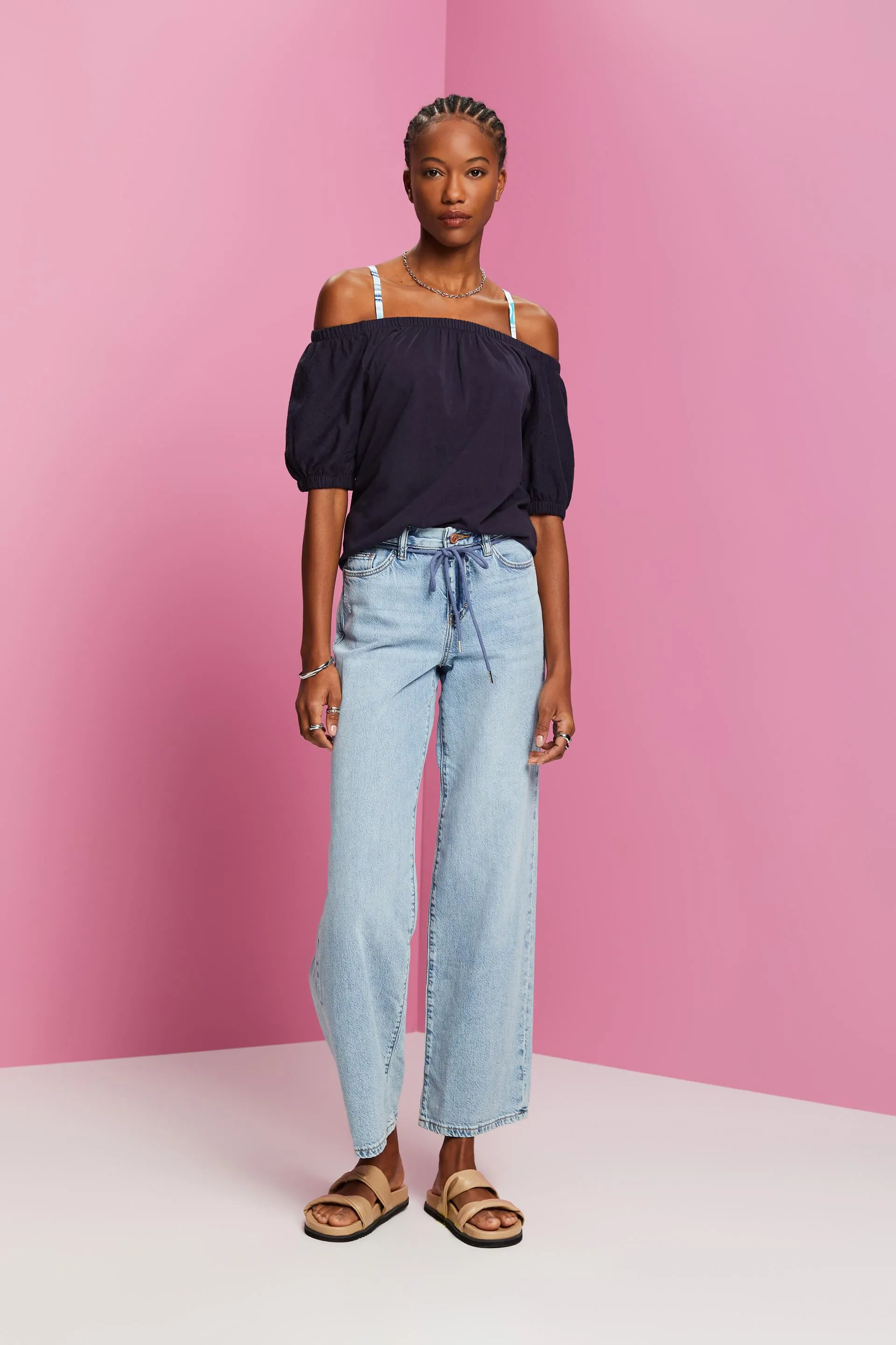 Top con spalle scoperte