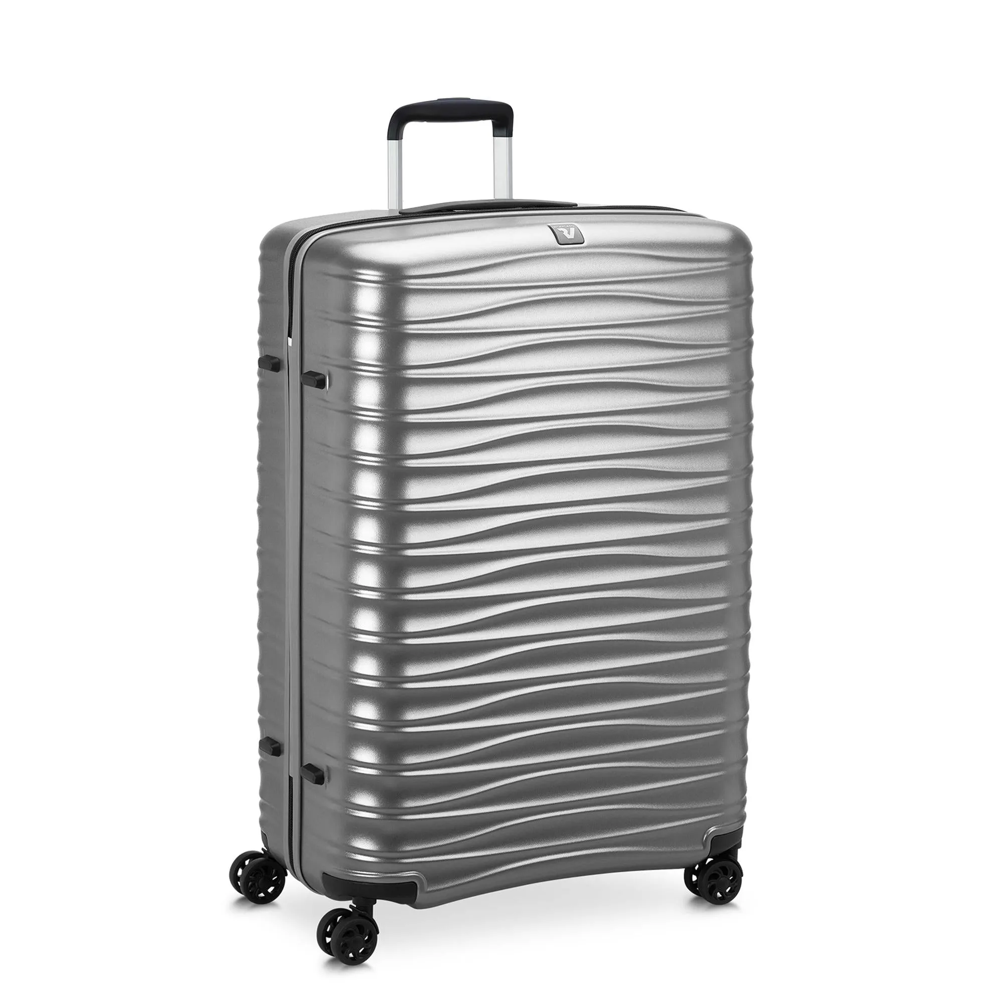 Trolley Grande 75 Cm RONCATO Wave Champagne Rigido 4 Ruote