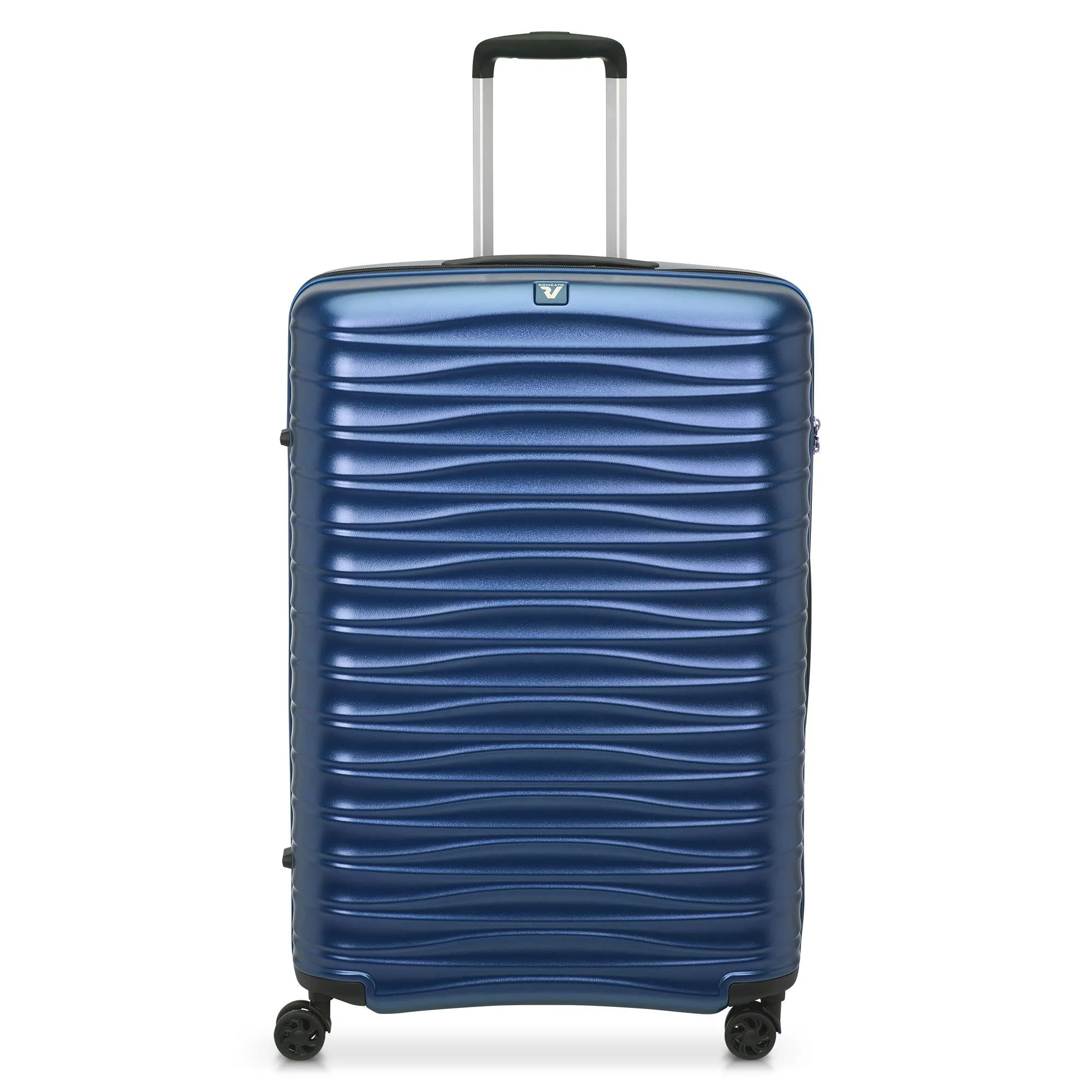 Trolley Grande 75 Cm RONCATO Wave Denim Rigido 4 Ruote
