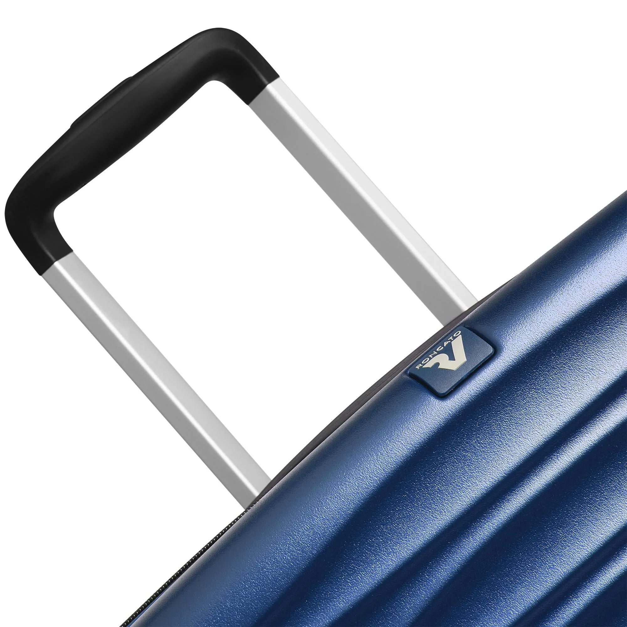 Trolley Grande 75 Cm RONCATO Wave Denim Rigido 4 Ruote
