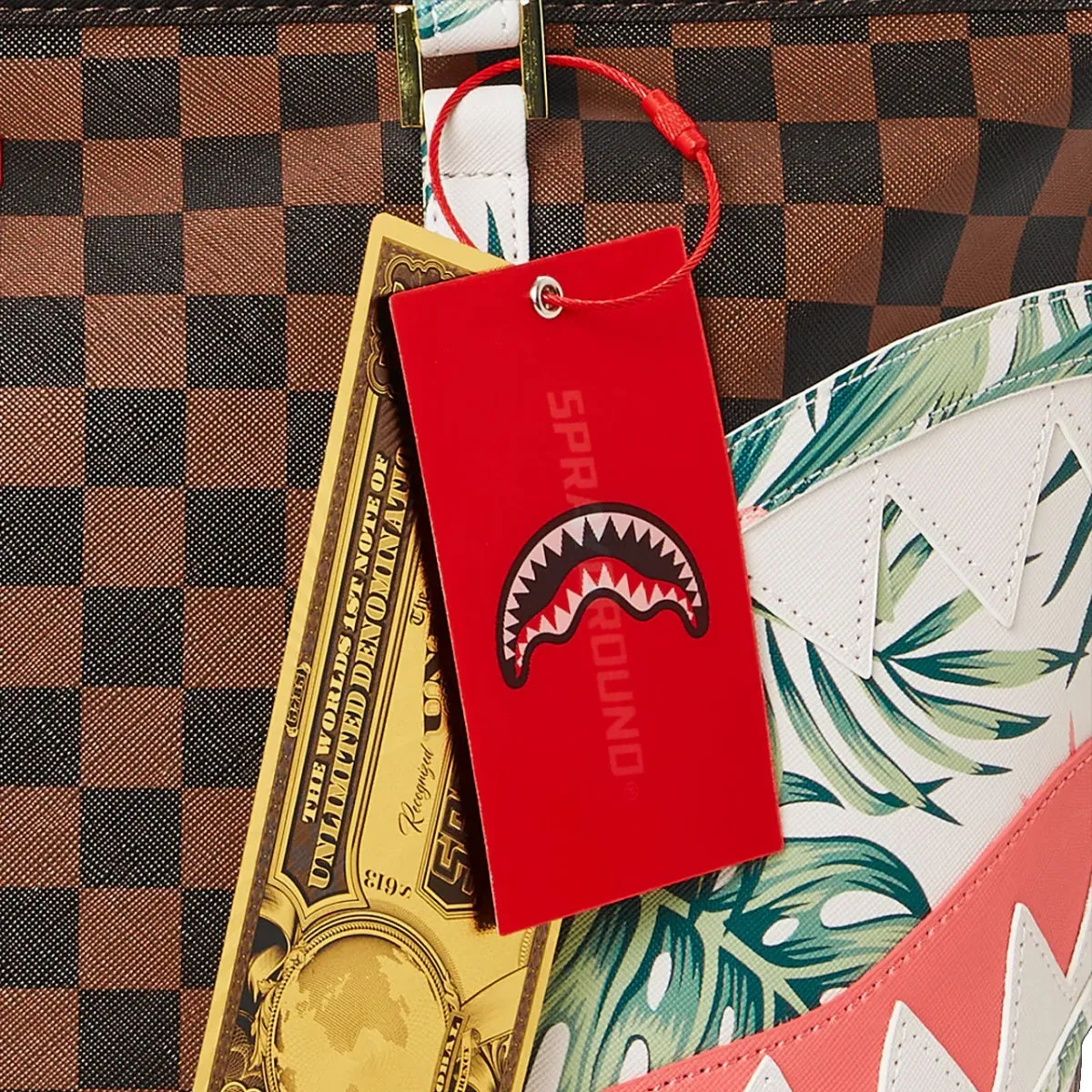 Tropical Floral Tote