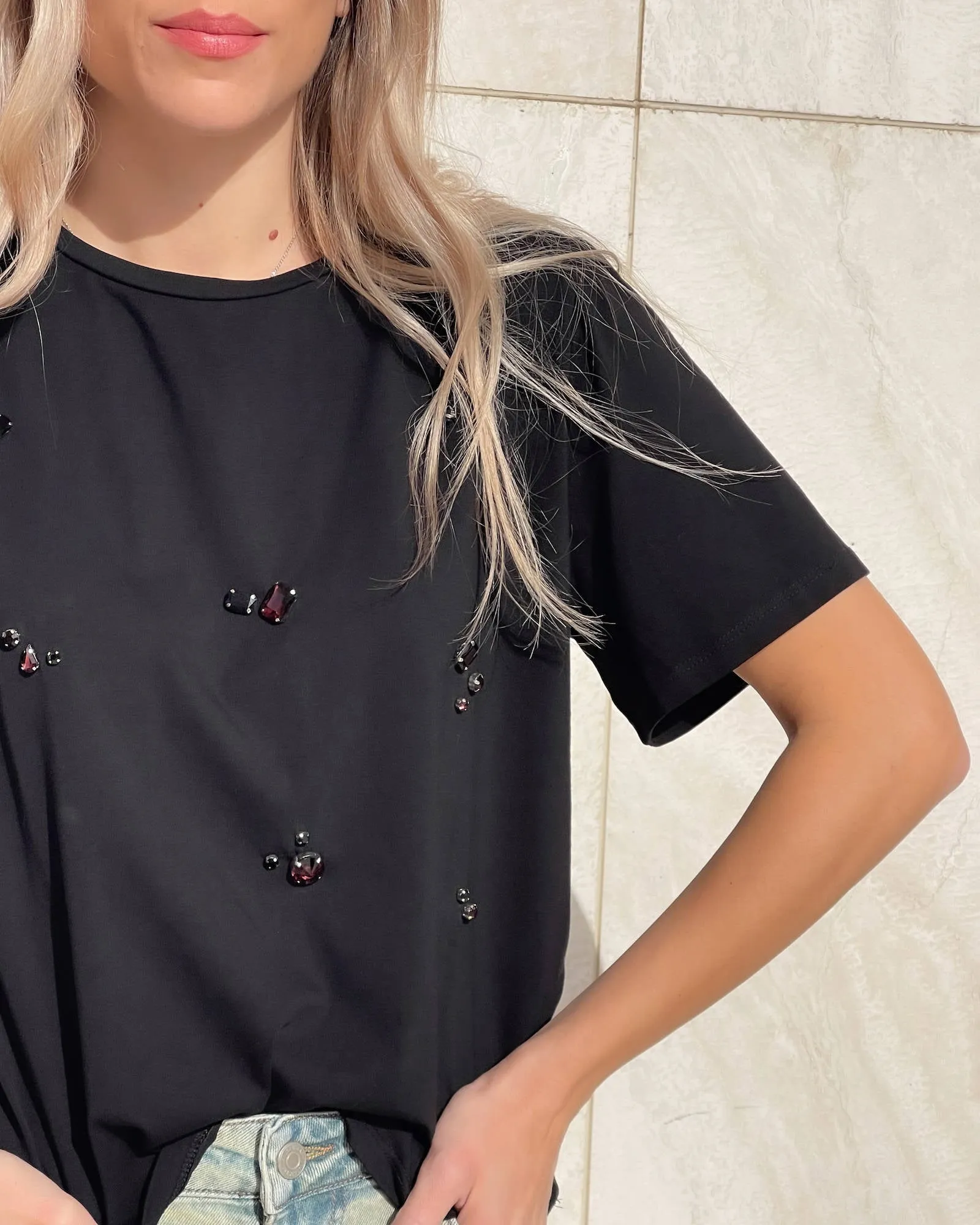 TSHIRT SALLY NERO