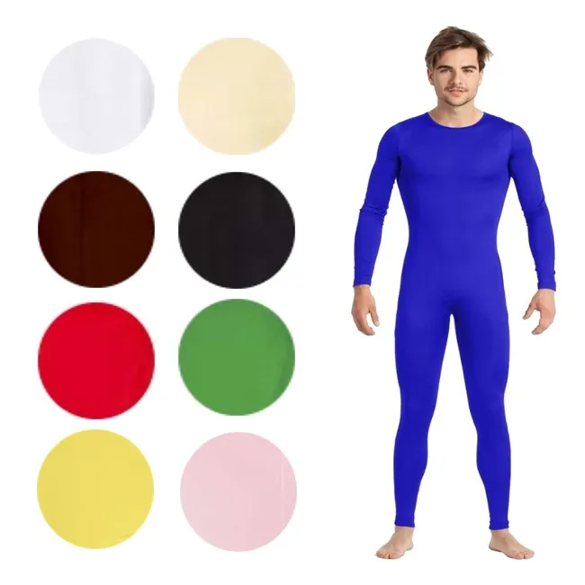 Tuta da uomo in spandex colorato