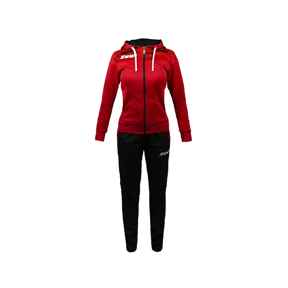 TUTA SOPHIA RELAX ROSSO/NERO ZEUS SPORT