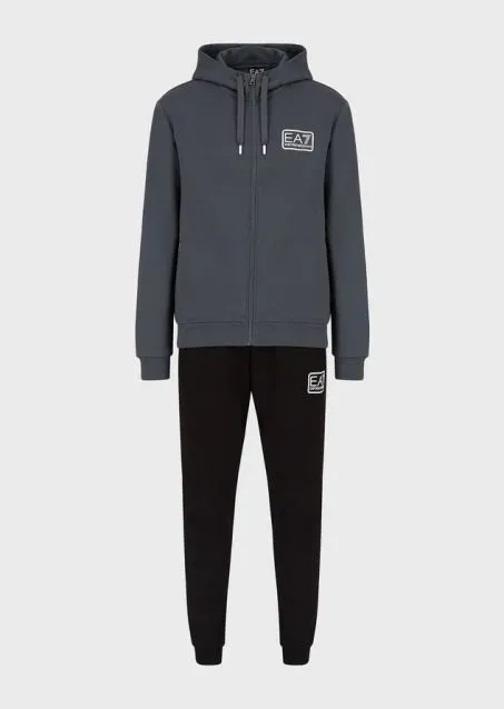 Tuta Uomo EA7 EMPORIO ARMANI Felpa e pantalone 6KPV68 22BY Grigio