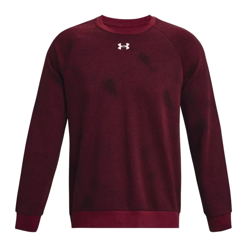 Under Armour Felpa rival fleece printed crew