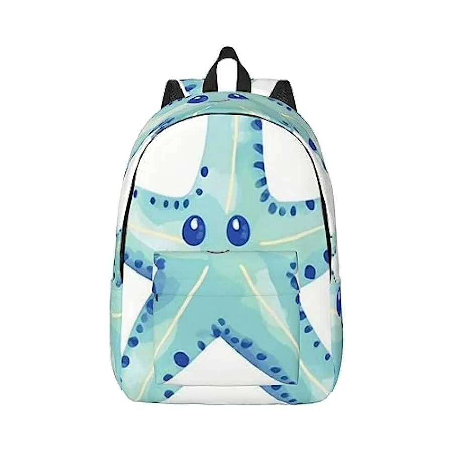 VACSAX Zaino in tela Zaino carino con stampa di stelle marine Zaino casual da viaggio 230210772