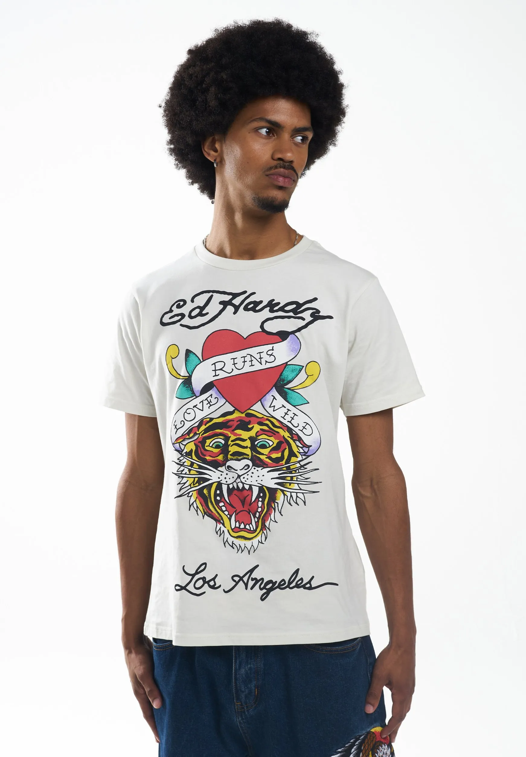 WILD-TIGER - T-shirt con stampa