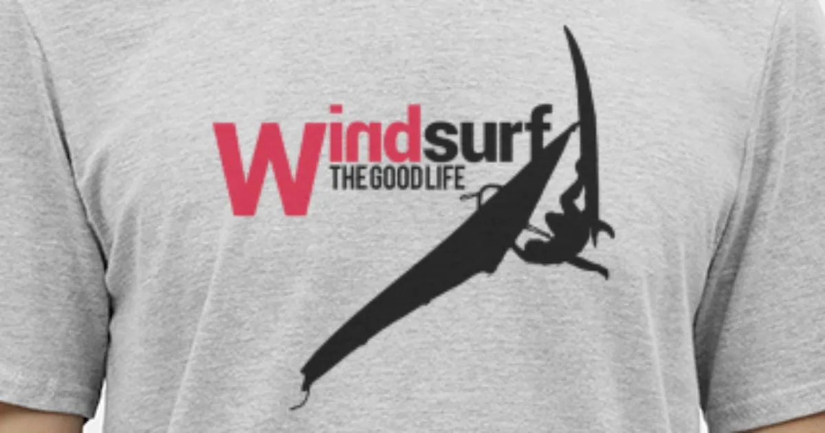 'Windsurf' Maglietta uomo 