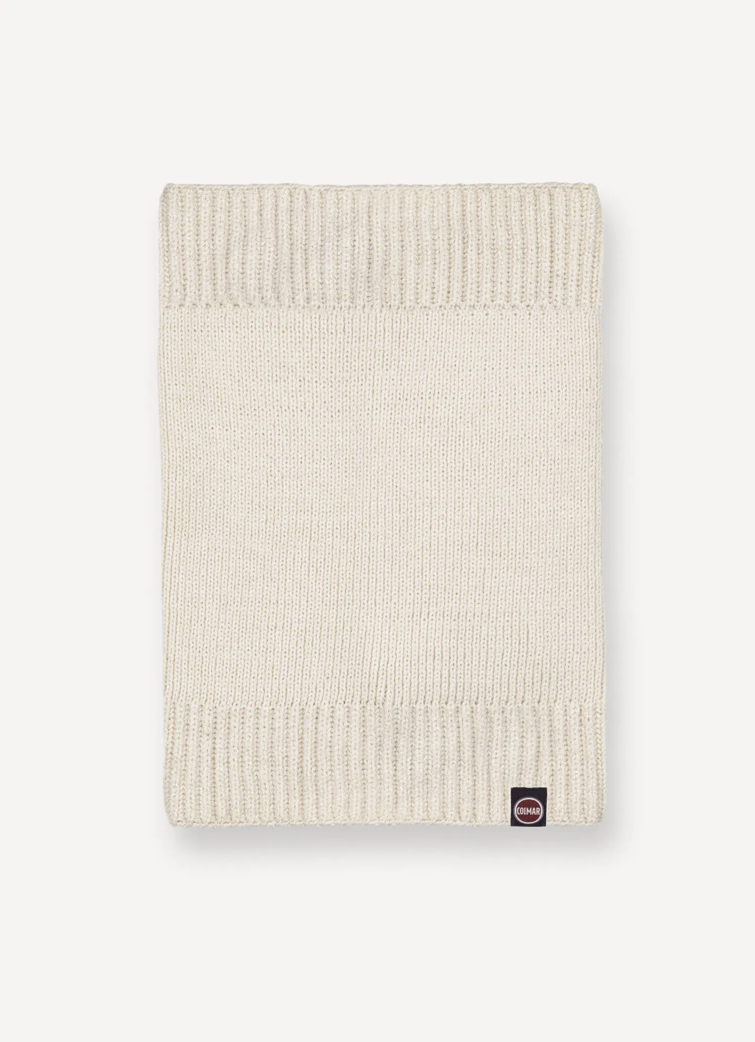 Women’s neck warmer with lurex details
