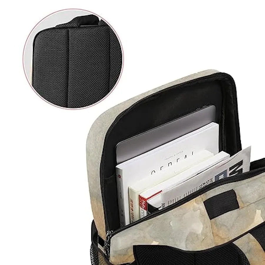 Zaino da donna per college,borsa da viaggio zaino classico,texture acquerello vintage,Zainetto casual leggero 195264687