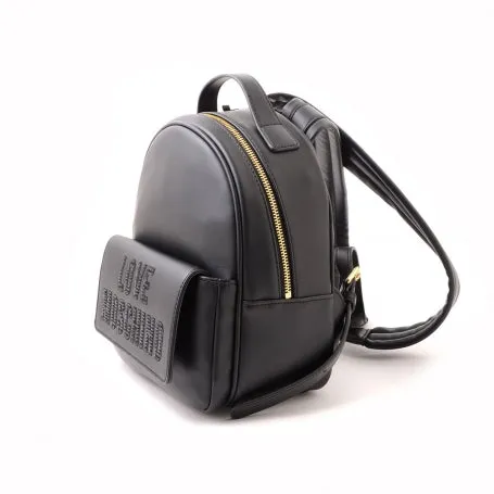 Zaino Paillettes Nero Love Moschino