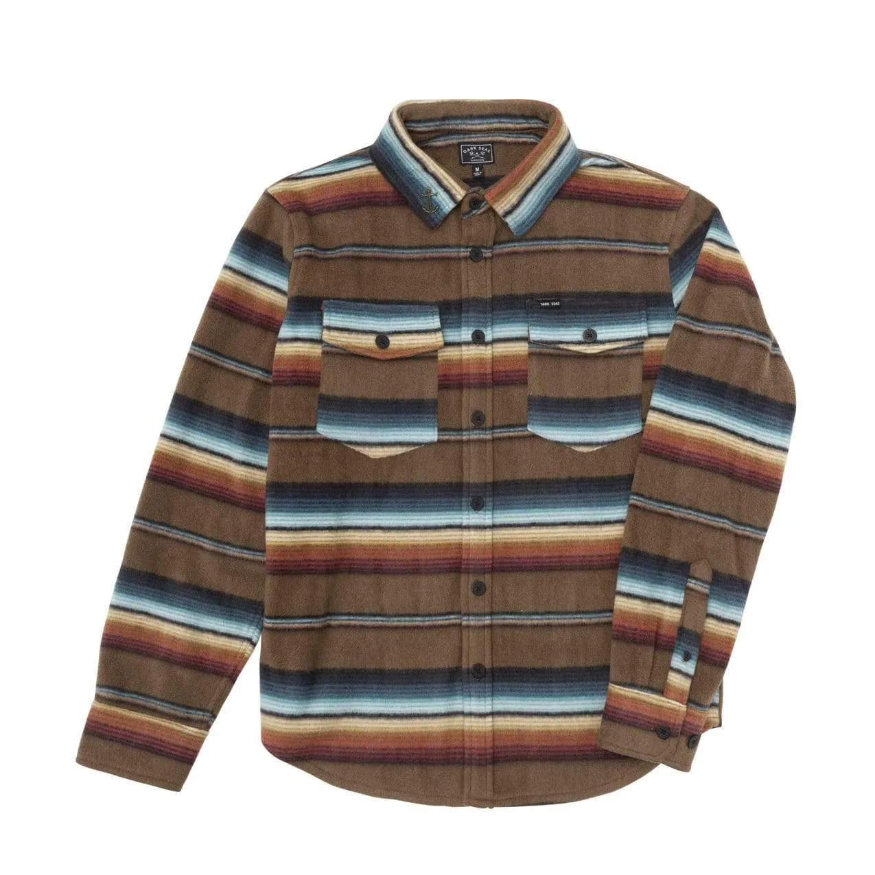 Zulu Polar Fleece Shirt Brown